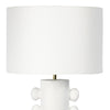 Dolores Metal Table Lamp - Large shade. Detail view.
