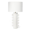 Dolores Metal Table Lamp - Large. Front view.
