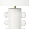 Dolores Metal Table Lamp - Large base detail. Close-up detail view.