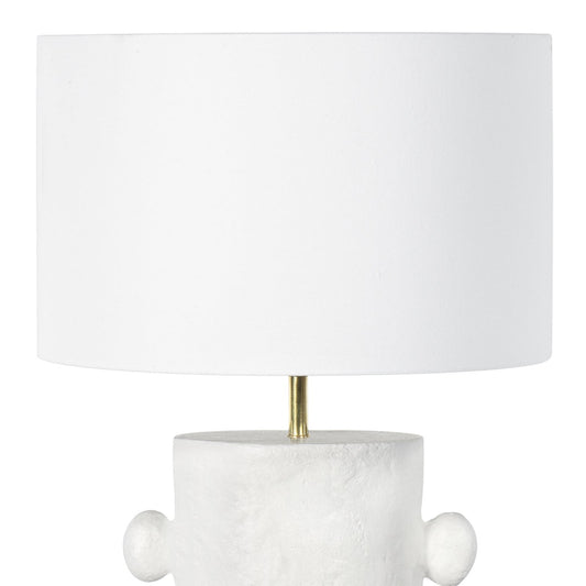 Dolores Metal Table Lamp - Small shade. Detail view.