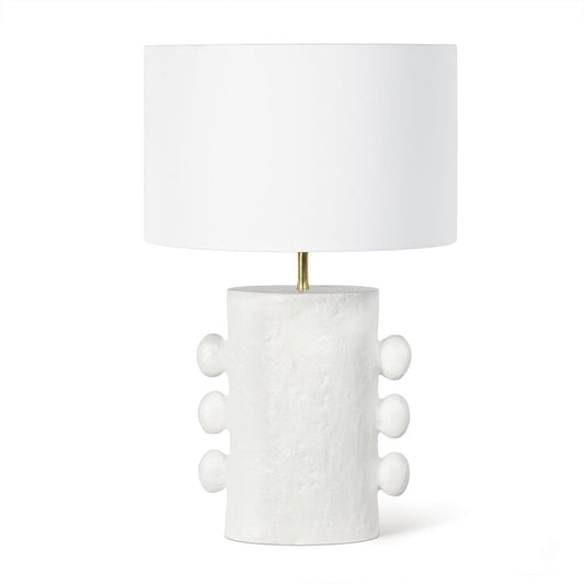 Dolores Metal Table Lamp - Small. Front view.