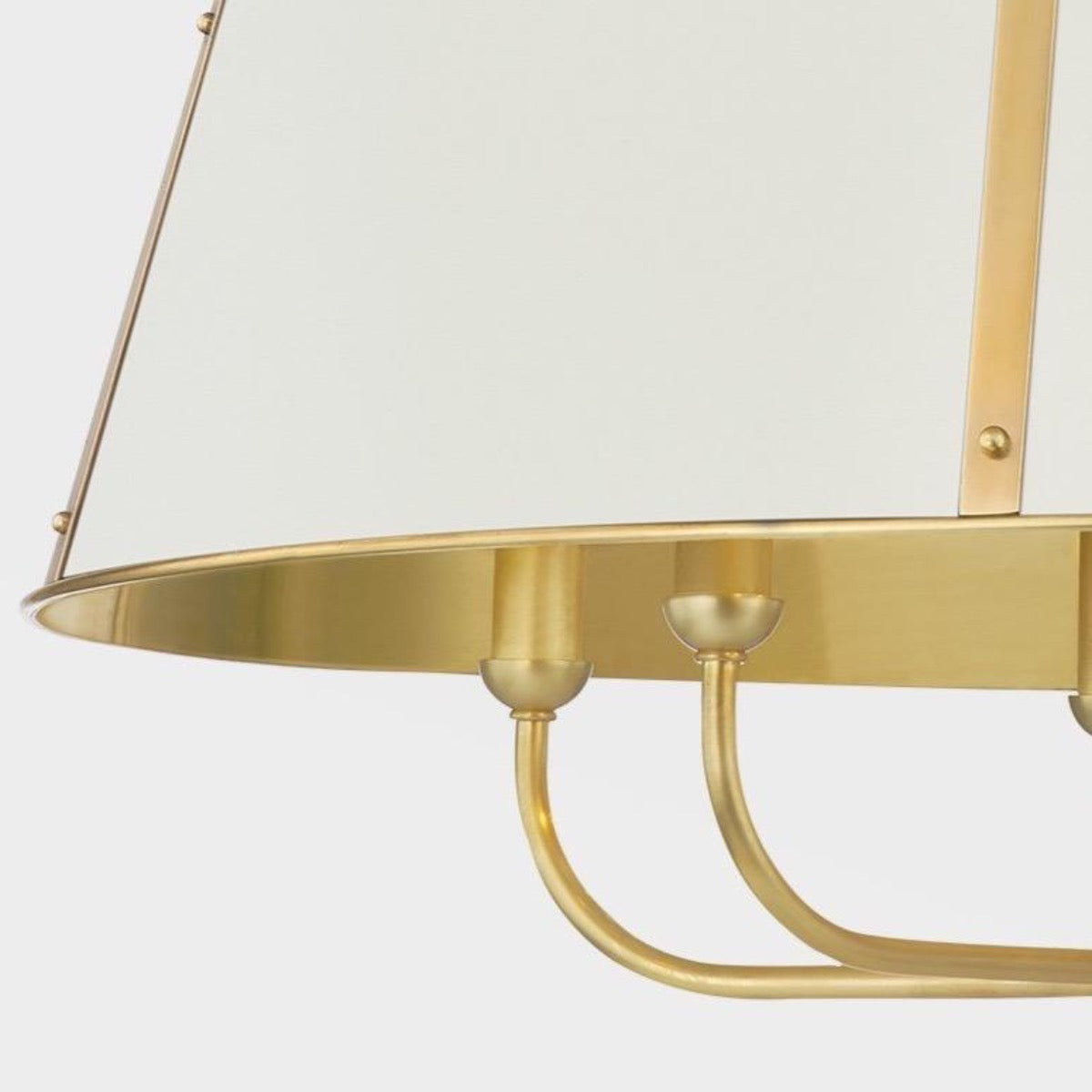 Dorset Ivory Chandelier left side. Detail view. 