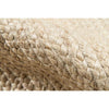 Dunes Jute Rug - Light pile detail. Close-up detail view. 