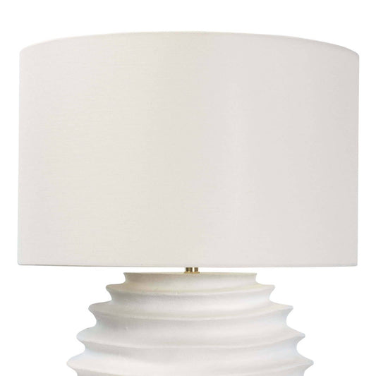 Eaton Metal Table Lamp shade. Detail view.
