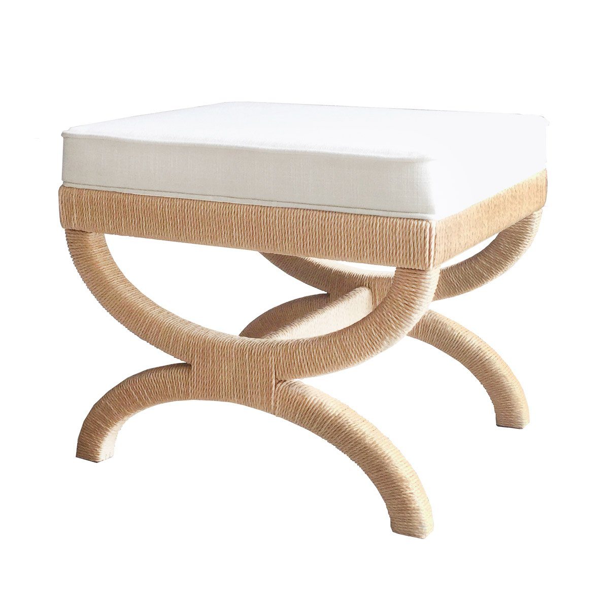 Emery Stool. Left angle view. 