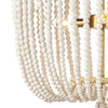 Everly Chandelier lower left shade. Detail view. 