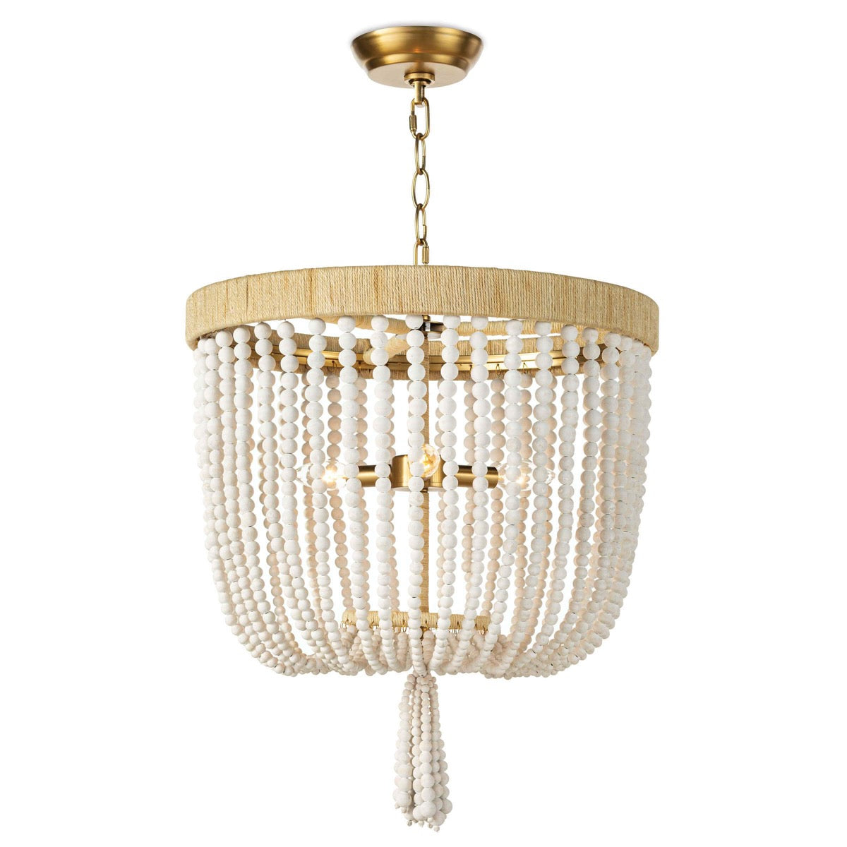 Everly Chandelier. Front view. 