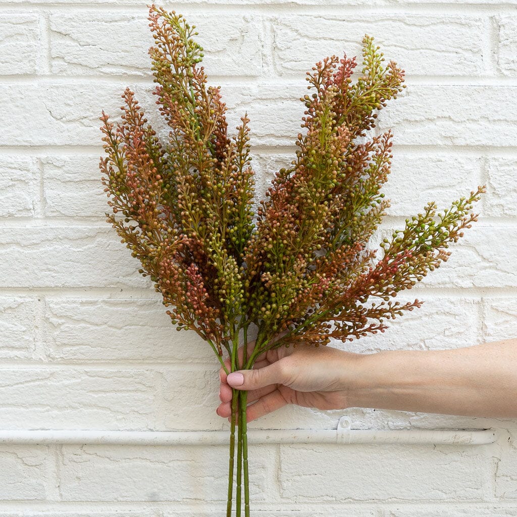 Fall Seeded Lilac Spray 28" Greenery 