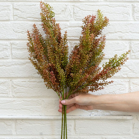 Fall Seeded Lilac Spray 28" Greenery 