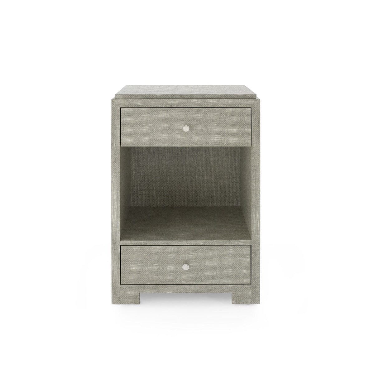 Fedor Side Table Moss Grey Tweed 