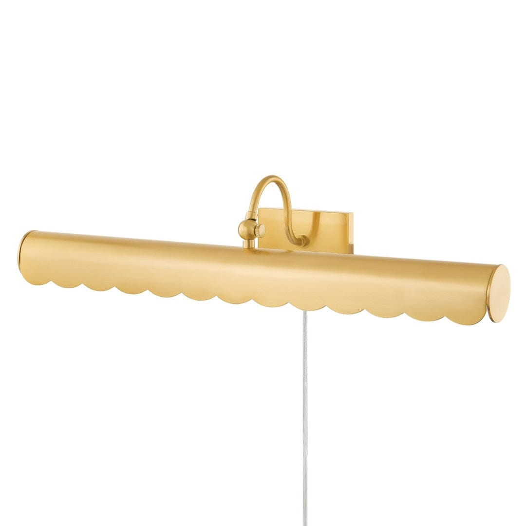 Fifi Picture Light Large Picture Light Aged Brass 