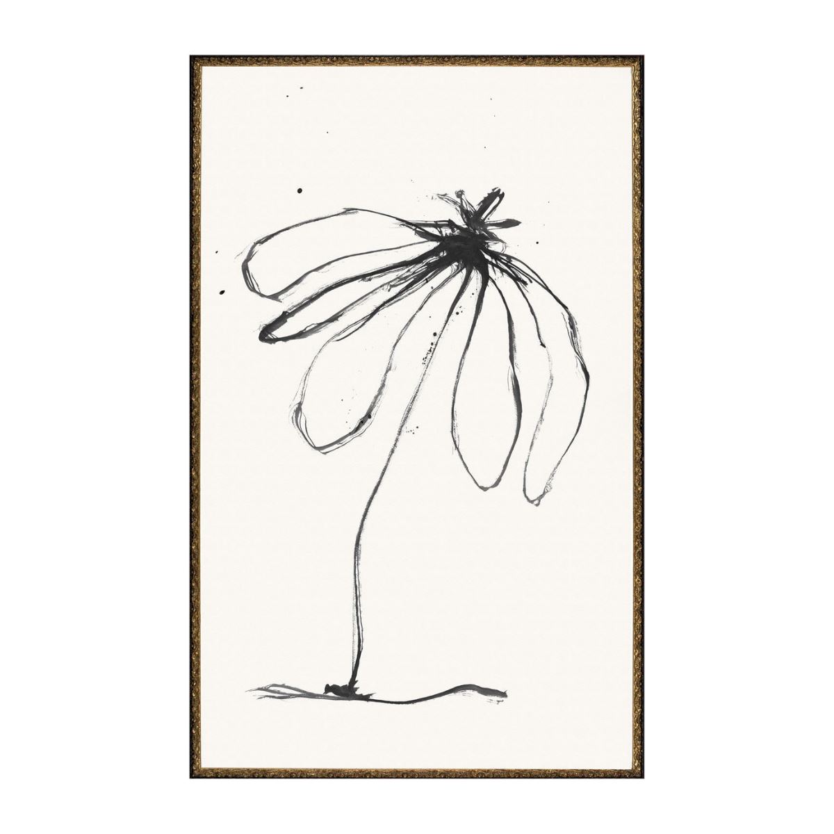 Flower Gesture I. Front view.