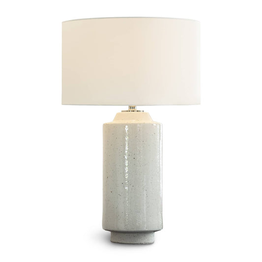 Markus Ceramic Table Lamp. Front view.