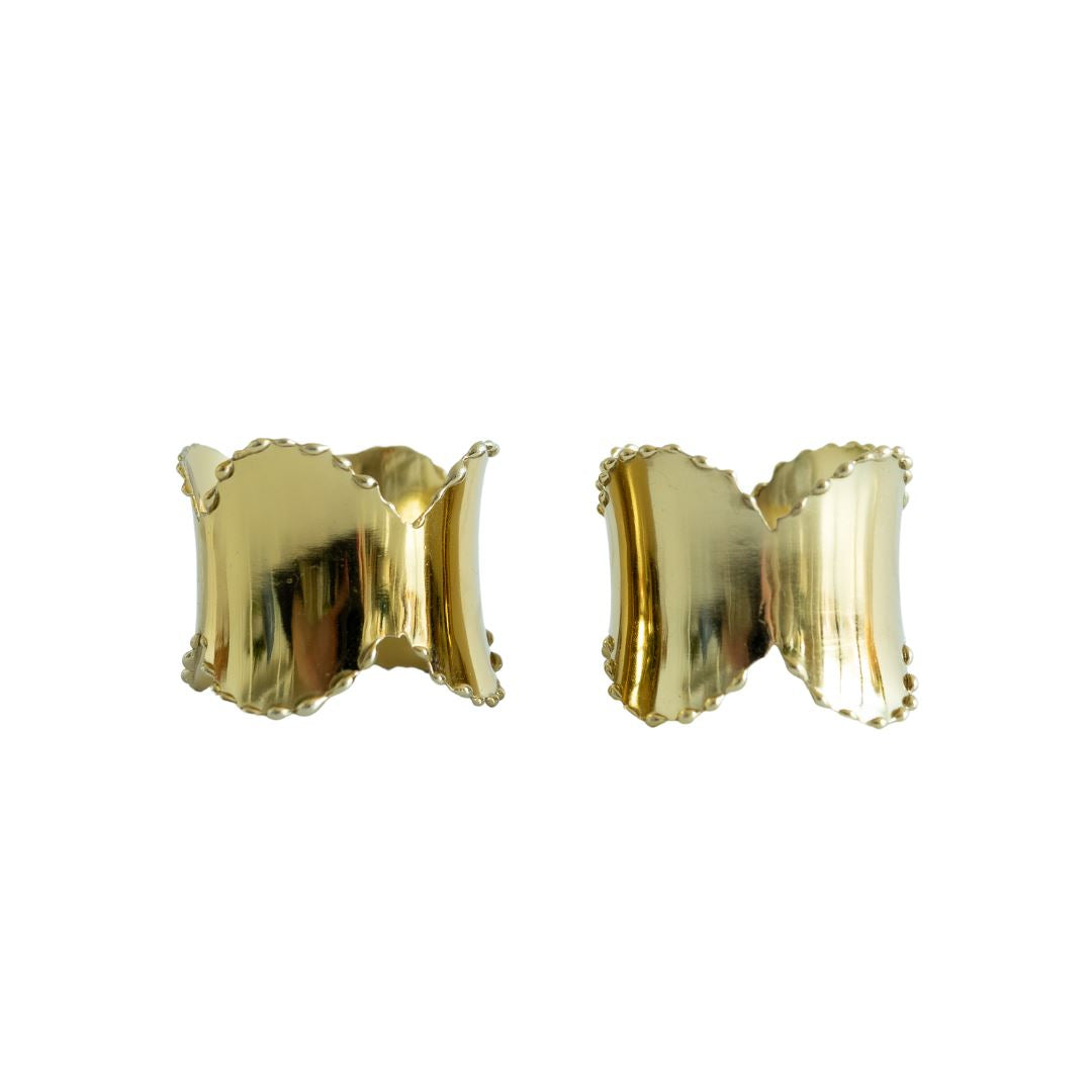 Gold Napkin Ring (set of 2) Serveware 