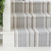 Gradation Ticking Woven Cotton Rug Rugs 