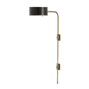 Greenwich Wall Lamp. Right angle view.