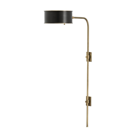 Greenwich Wall Lamp. Right angle view.