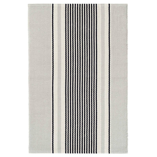 Gunner Stripe Woven Cotton Rug Rugs 