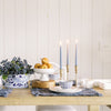 Hand-Dipped Danish Tapers - Blue/Grey Objects & Accents 