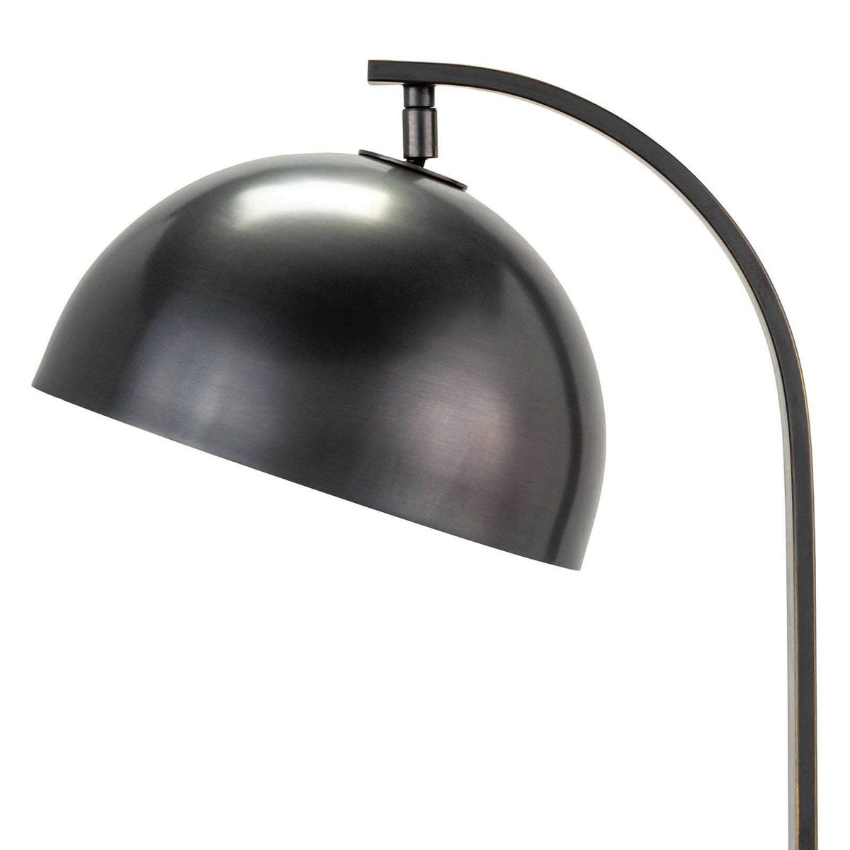 Harwich Desk Lamp shade Oil Rubbed Bronze. Detail view. 