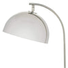 Harwich Desk Lamp shade Polished Nickel. Detail view. 