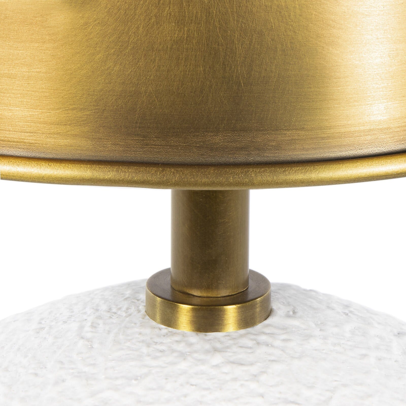 Hattie Concrete Mini Lamp Tables Lamps Natural Brass 