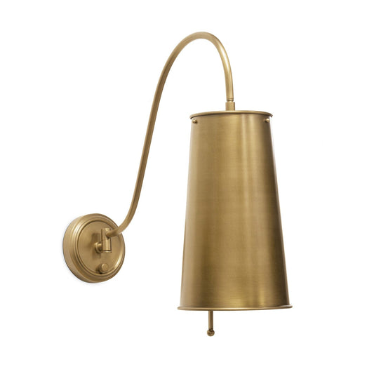 Hattie Sconce Sconces Natural Brass 