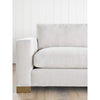 Henry Sofa. Left side detail view. 