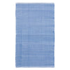 Herringbone French Blue/White Indoor/Outdoor Rug. Top view. 