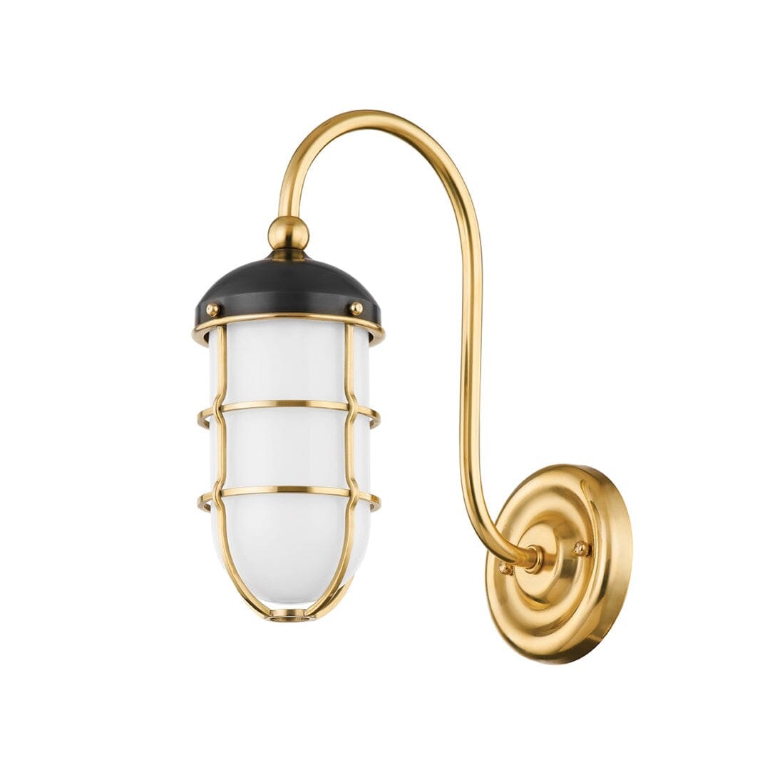 Holkham Wall Sconce Wall Sconces Aged Brass/Distressed Bronze 