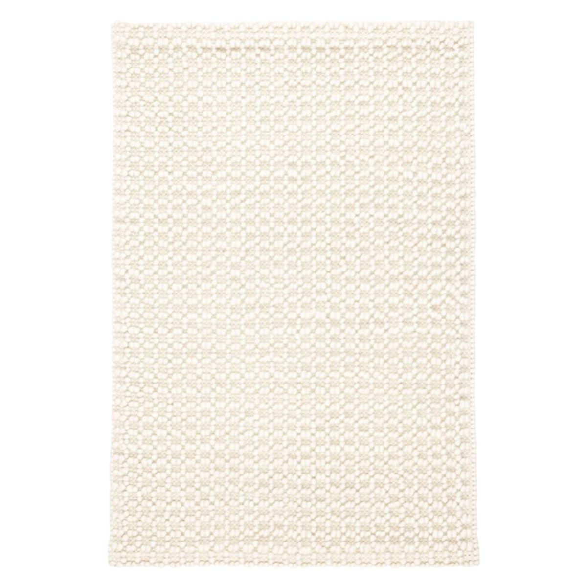 Hooper Woven Wool Rug. Top view.