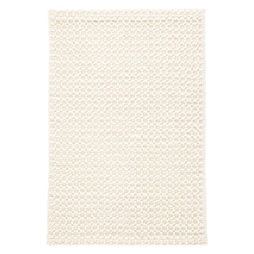 Hooper Woven Wool Rug. Top view.