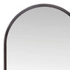 Josie Mirror top left corner detail Steel. Detail view. 