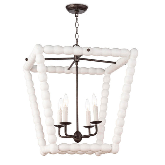 Perennial Lantern White. Front view.