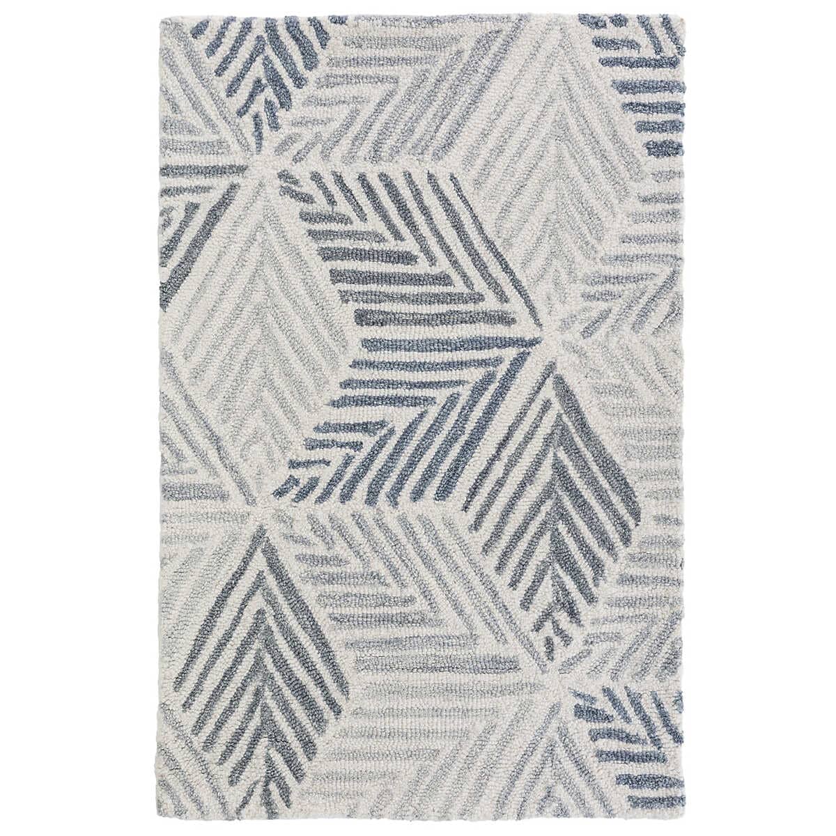 Layers Hooked Wool Rug - Rainsford Company