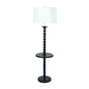 Perennial Floor Lamp Ebony. Front view.