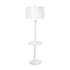 Perennial Floor Lamp White. Front view.