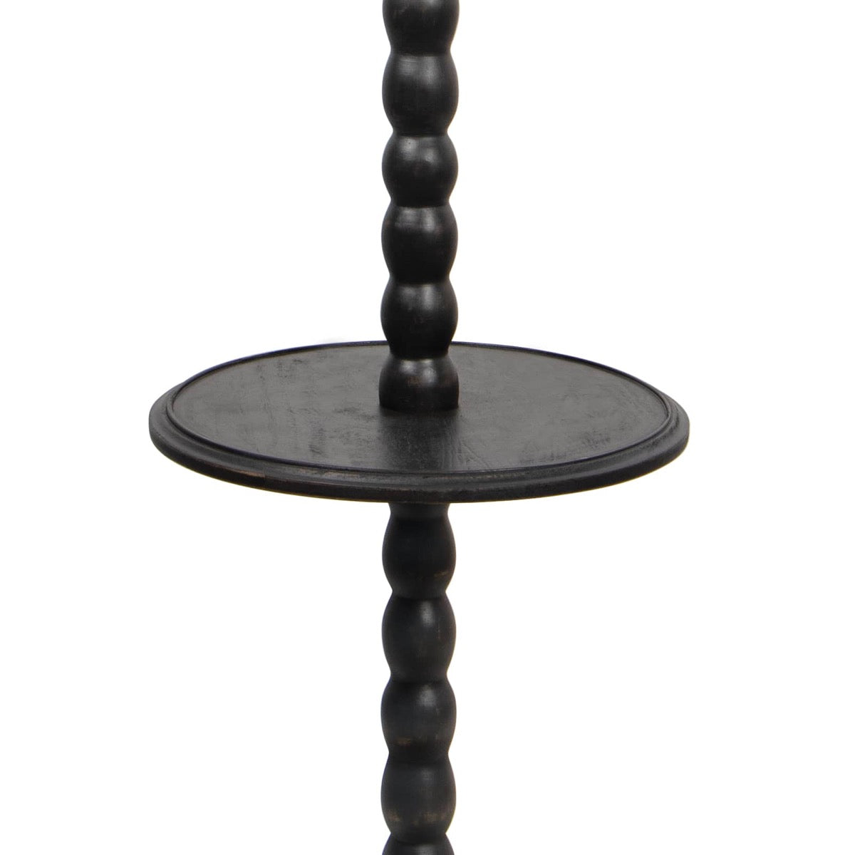 Perennial Floor Lamp Ebony centre. Detail view.