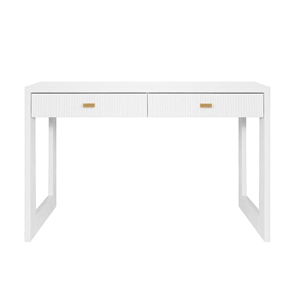Larkin Desk DESKS Matte White 
