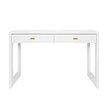 Larkin Desk DESKS Matte White 