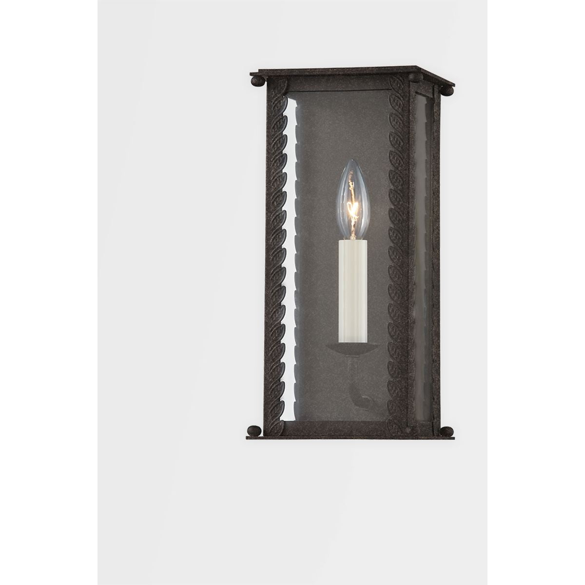 Leslie Wall Sconce - 1 Light. Right angle view.