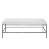 Leyton Rectangle Coffee Table. Front view.
