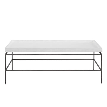 Leyton Rectangle Coffee Table. Front view.