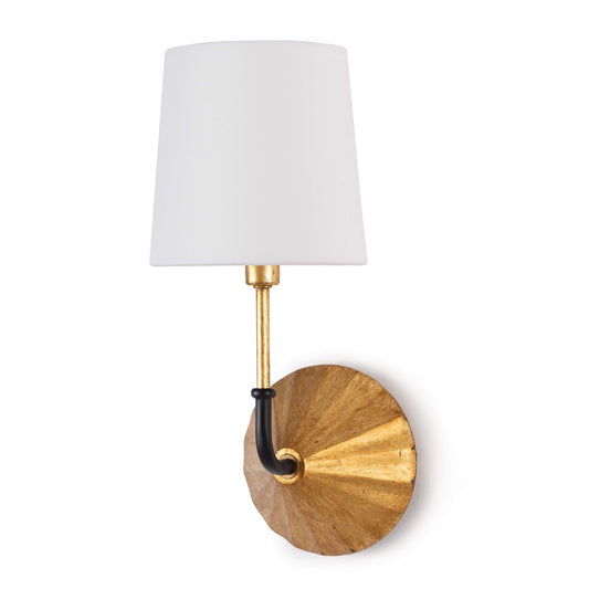 Parasol Sconce. Left angle view.
