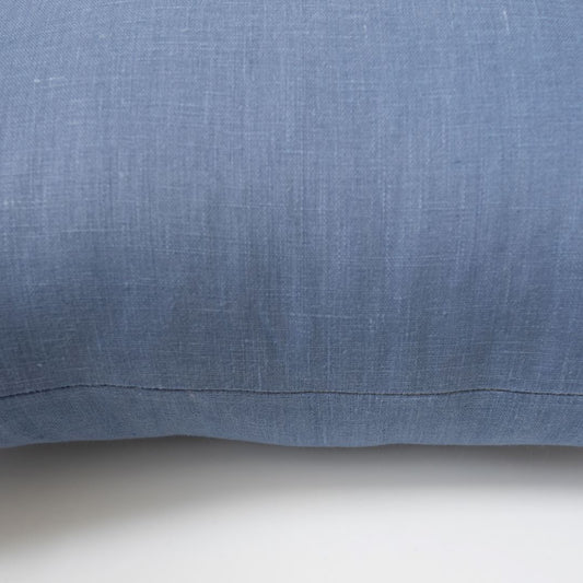 Linen Pillow - Periwinkle 22" Pillows 
