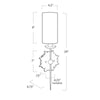 Louis Sconce Single Sconces 