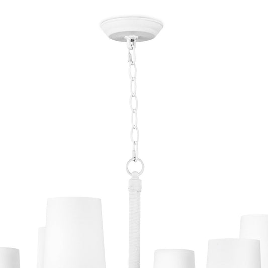 Boracay Chandelier mounting fixture. Detail view.