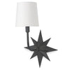 Celeste Sconce Oil Rubbed Bronze. Left angle view.