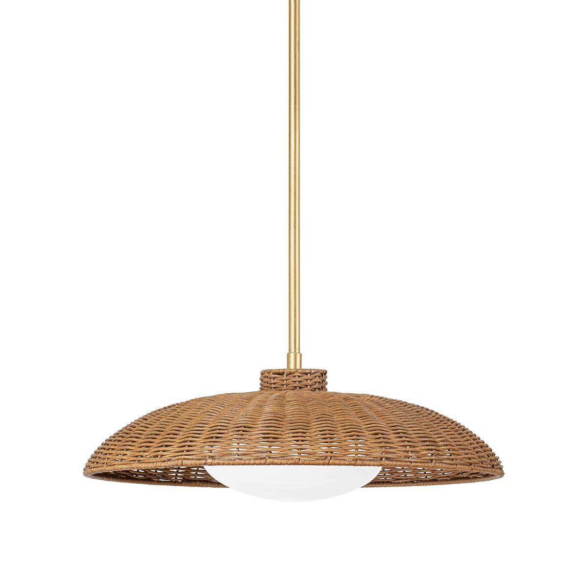 Mateo Pendant - Small. Front view. 