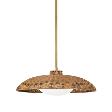 Mateo Pendant - Small. Front view. 
